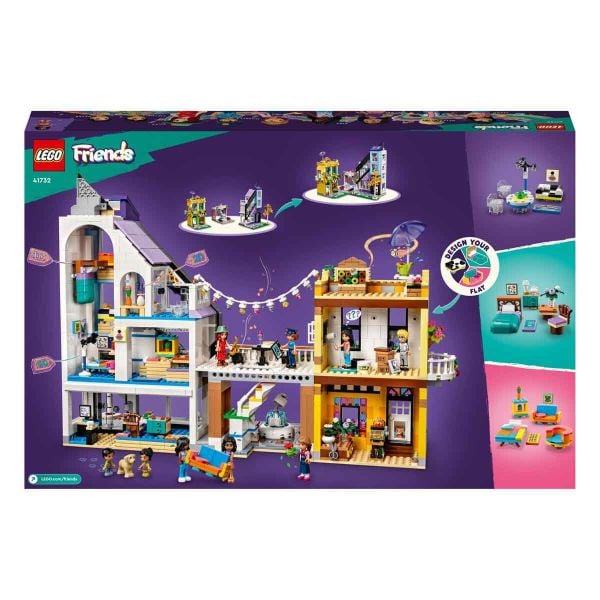 LEGO Friends Şehir Merkezi Çiçek ve Tasarım Dükkanları LFR-41732 Oyuncak Seti