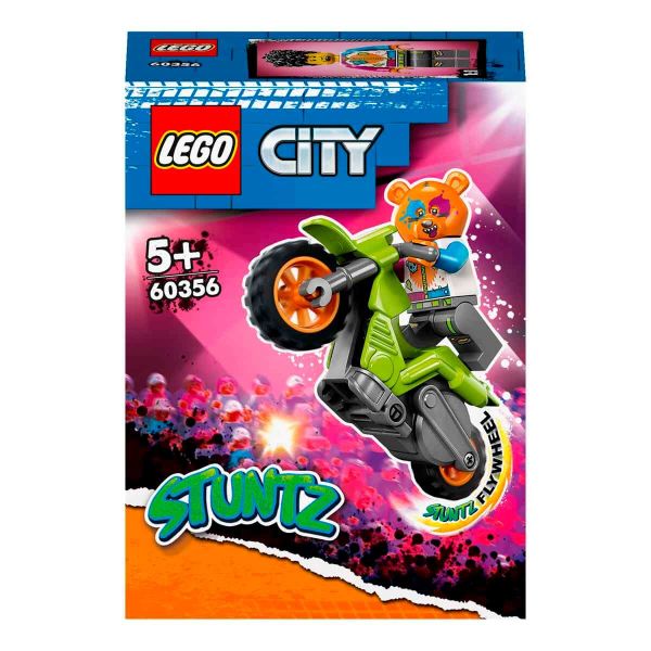 LEGO City Ayı Gösteri Motosikleti LCT-60356 Oyuncak Seti