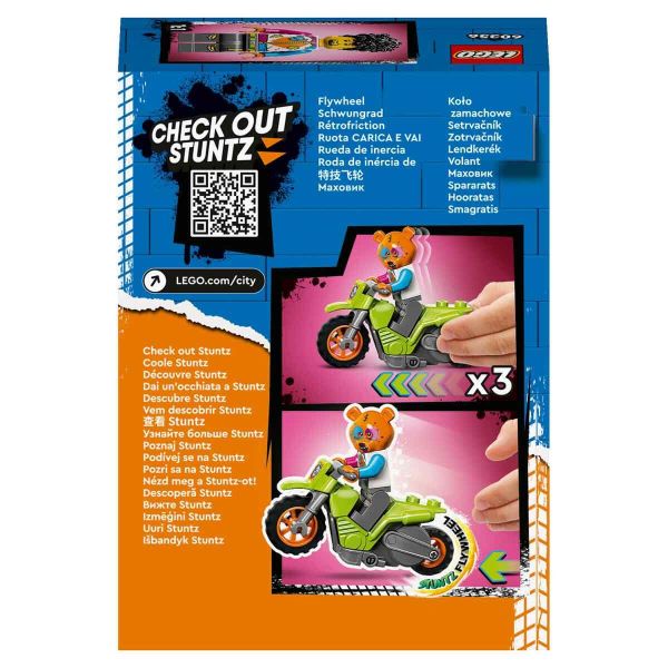 LEGO City Ayı Gösteri Motosikleti LCT-60356 Oyuncak Seti