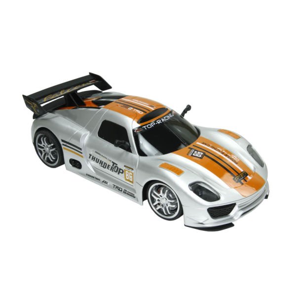 Uzaktan Kumandalı Şarjlı Işıklı 32 cm Game Rally Araba MT1100 Gri