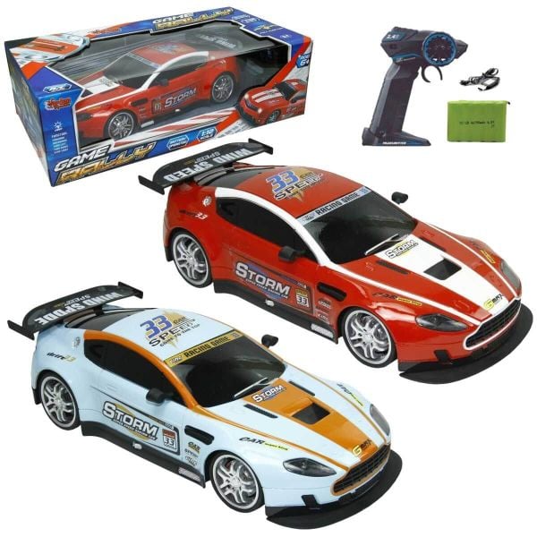 Uzaktan Kumandalı Şarjlı Işıklı 32 cm Game Rally Araba MT1200