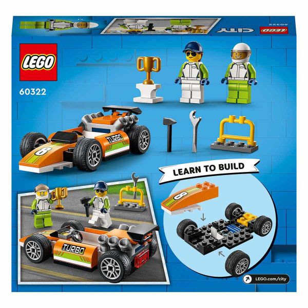 LEGO City Yarış Arabası LCT-60322 Oyuncak Seti