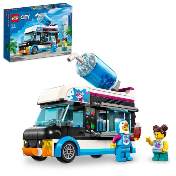 LEGO City Penguen Buzlaş Arabası LCT-60384 Oyuncak Seti