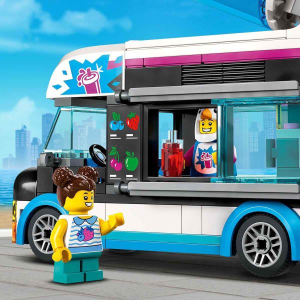LEGO City Penguen Buzlaş Arabası LCT-60384 Oyuncak Seti