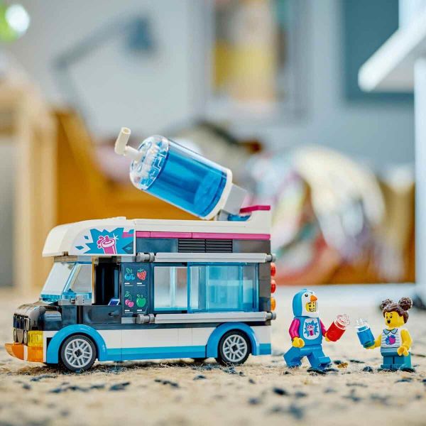 LEGO City Penguen Buzlaş Arabası LCT-60384 Oyuncak Seti