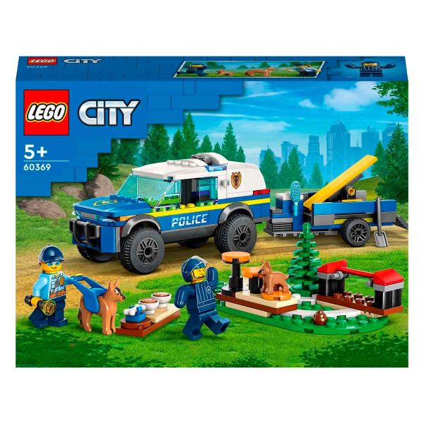 LEGO City Mobil Polis Köpeği Eğitimi LCT-60369 Oyuncak Seti
