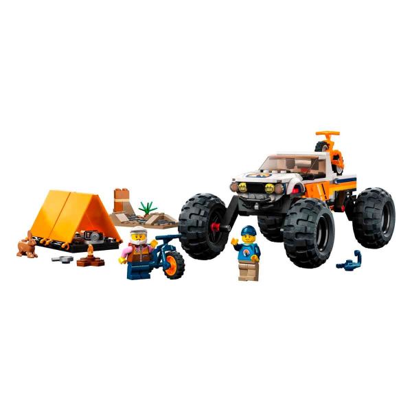 LEGO City 4x4 Arazi Aracı Maceraları LCT-60387 Oyuncak Seti