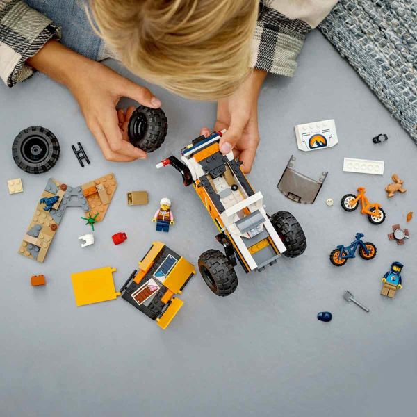 LEGO City 4x4 Arazi Aracı Maceraları LCT-60387 Oyuncak Seti