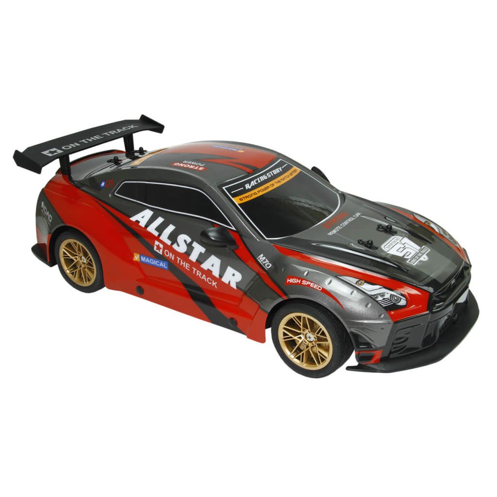 Uzaktan Kumandalı Şarjlı Işıklı Speed Race Hızlı Araba YD898-MT1823 Kırmızı