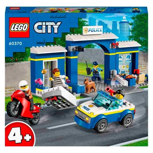 LEGO City Polis Merkezi Takibi LCT-60370 Oyuncak Seti