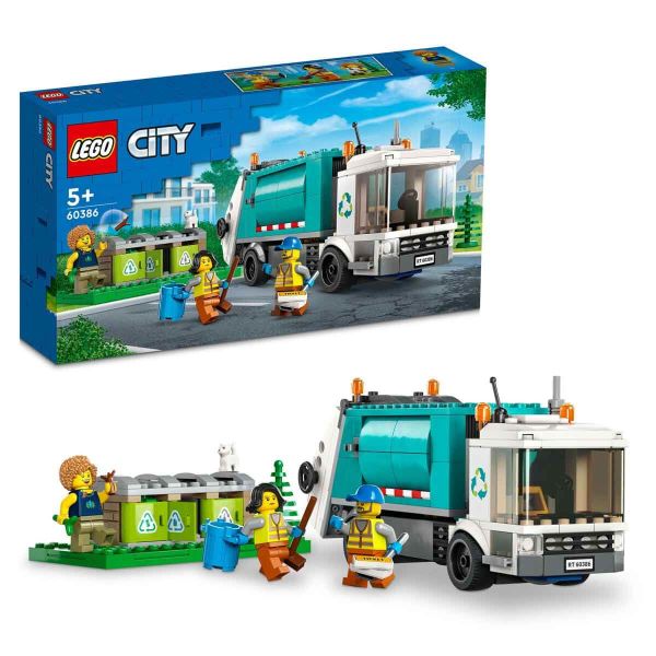 LEGO City Geri Dönüşüm Kamyonu LCT-60386 Oyuncak Seti