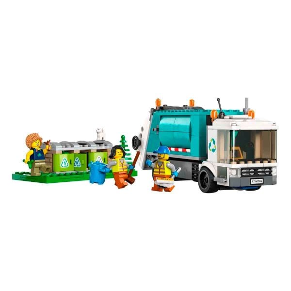 LEGO City Geri Dönüşüm Kamyonu LCT-60386 Oyuncak Seti