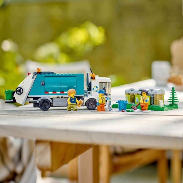 LEGO City Geri Dönüşüm Kamyonu LCT-60386 Oyuncak Seti