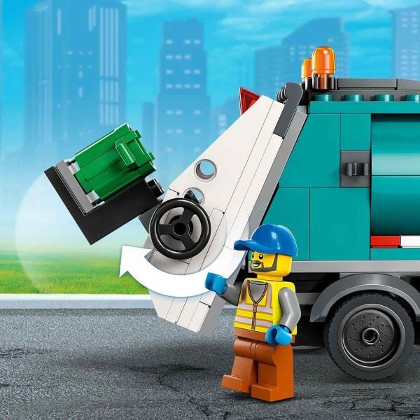 LEGO City Geri Dönüşüm Kamyonu LCT-60386 Oyuncak Seti