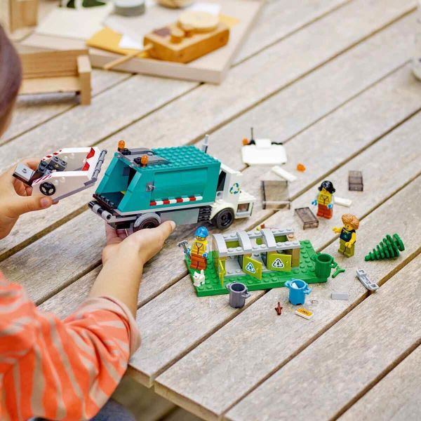 LEGO City Geri Dönüşüm Kamyonu LCT-60386 Oyuncak Seti