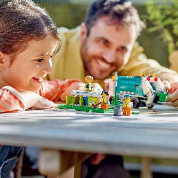 LEGO City Geri Dönüşüm Kamyonu LCT-60386 Oyuncak Seti