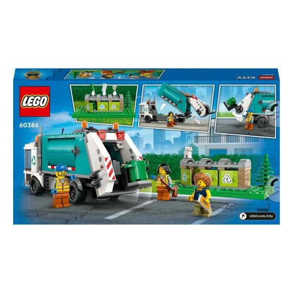 LEGO City Geri Dönüşüm Kamyonu LCT-60386 Oyuncak Seti