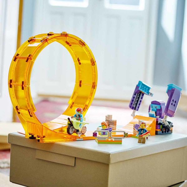 LEGO City Şempanze Yumruğu Gösteri Çemberi LCT-60338 Oyuncak Seti