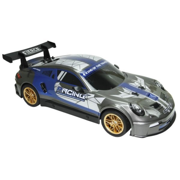 Uzaktan Kumandalı Şarjlı Işıklı Speed Race Hızlı Araba YD898-MT1825 Mavi