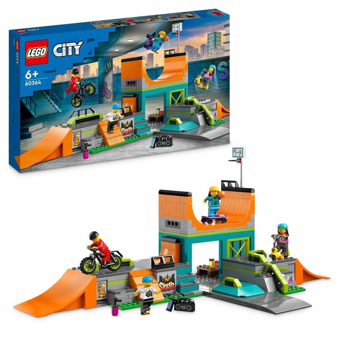 LEGO City Sokak Kaykay Parkı LCT-60364 Oyuncak Seti