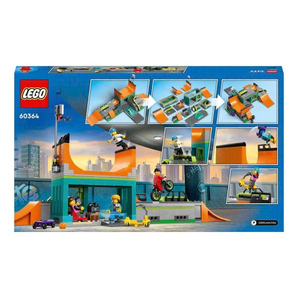 LEGO City Sokak Kaykay Parkı LCT-60364 Oyuncak Seti