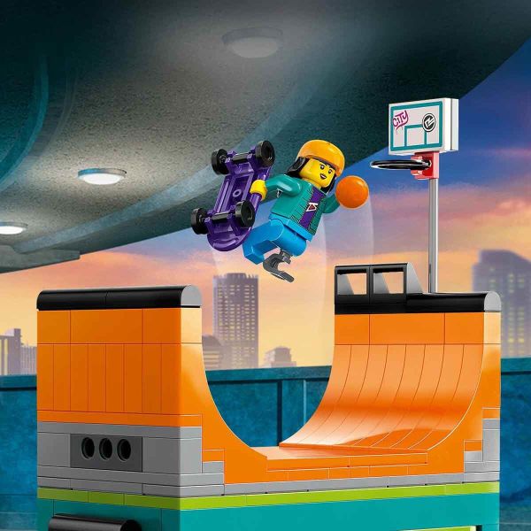 LEGO City Sokak Kaykay Parkı LCT-60364 Oyuncak Seti