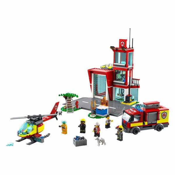 LEGO City İtfaiye Merkezi LCT-60320 Oyuncak Seti