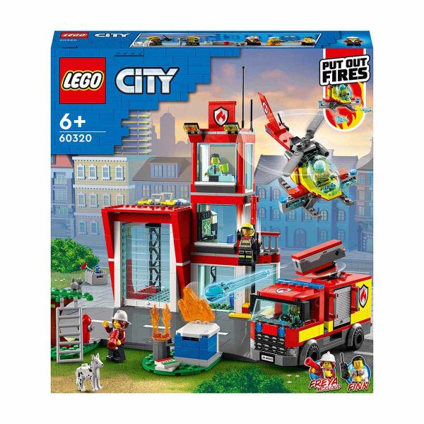 LEGO City İtfaiye Merkezi LCT-60320 Oyuncak Seti