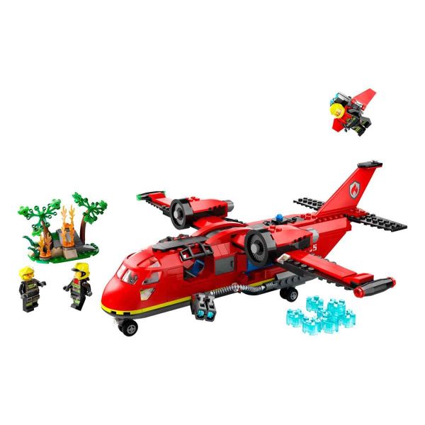 LEGO City İtfaiye Kurtarma Uçağı LCT-60413 Oyuncak Seti