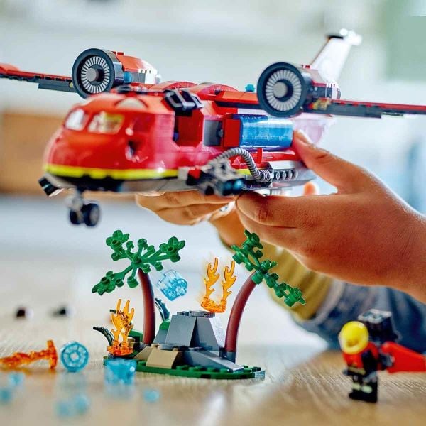 LEGO City İtfaiye Kurtarma Uçağı LCT-60413 Oyuncak Seti