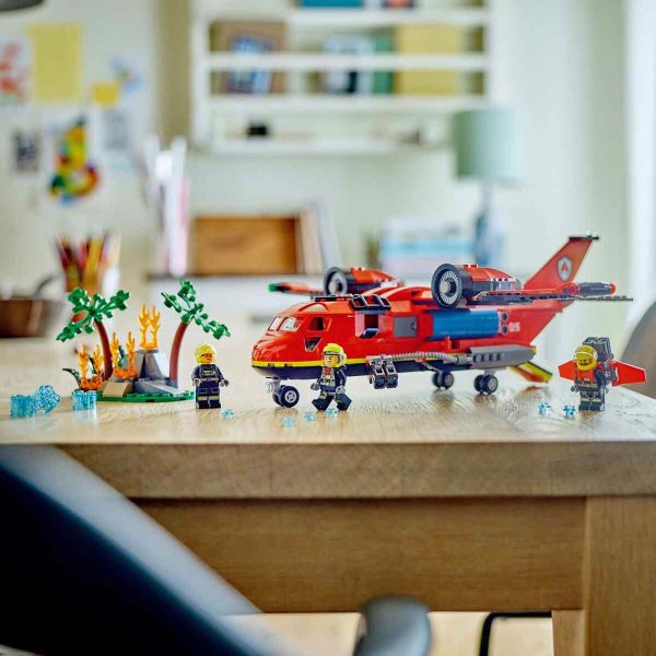 LEGO City İtfaiye Kurtarma Uçağı LCT-60413 Oyuncak Seti
