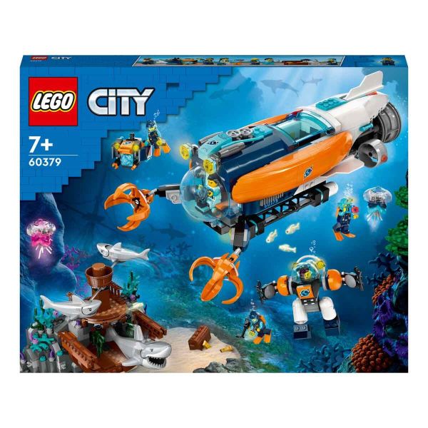 LEGO City Derin Deniz Keşif Denizaltısı LCT-60379 Oyuncak Seti