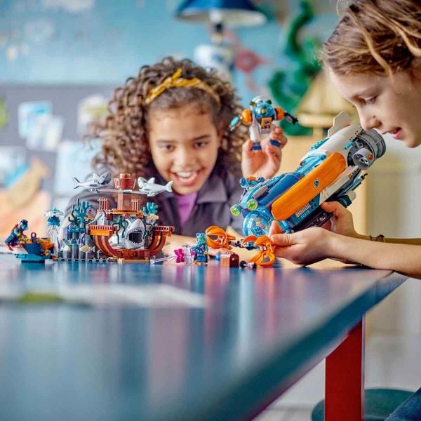 LEGO City Derin Deniz Keşif Denizaltısı LCT-60379 Oyuncak Seti