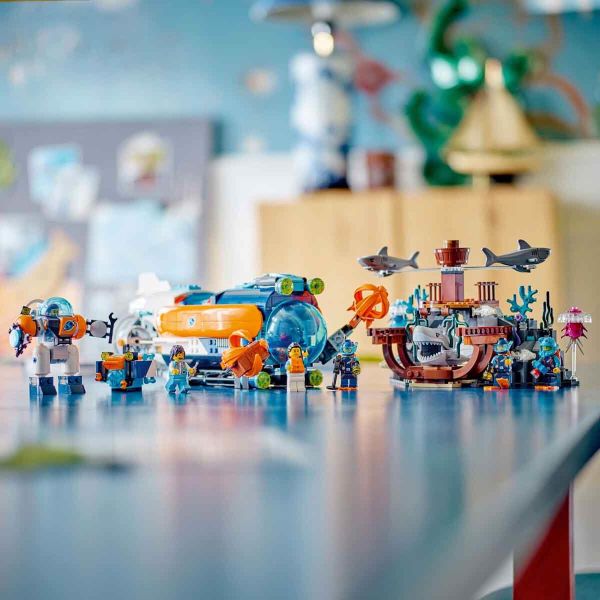 LEGO City Derin Deniz Keşif Denizaltısı LCT-60379 Oyuncak Seti