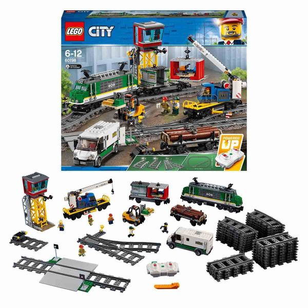 LEGO City Kargo Treni LCT-60198 Oyuncak Seti