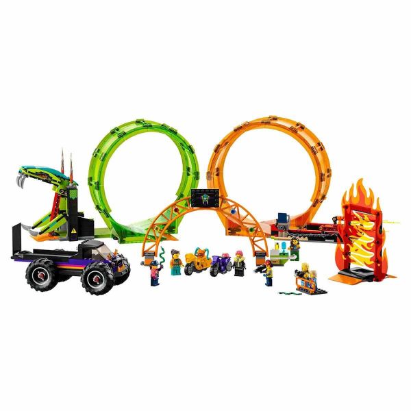 LEGO City Çift Çemberli Gösteri Arenası LCT-60339 Oyuncak Seti