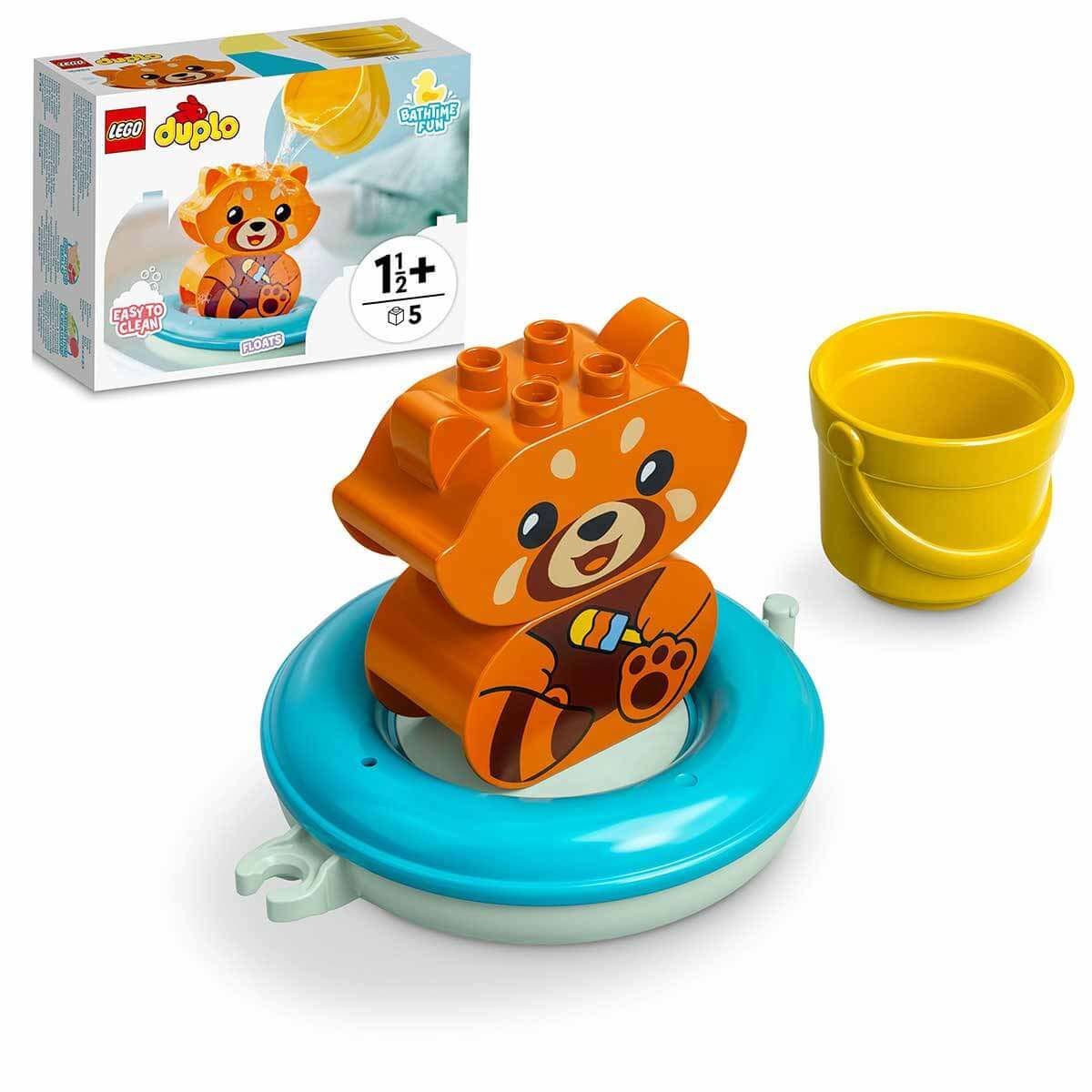 LEGO DUPLO İlk Banyo Zamanı Eğlencesi: Yüzen Kırmızı Panda LDP-10964