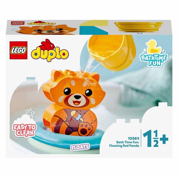 LEGO DUPLO İlk Banyo Zamanı Eğlencesi: Yüzen Kırmızı Panda LDP-10964