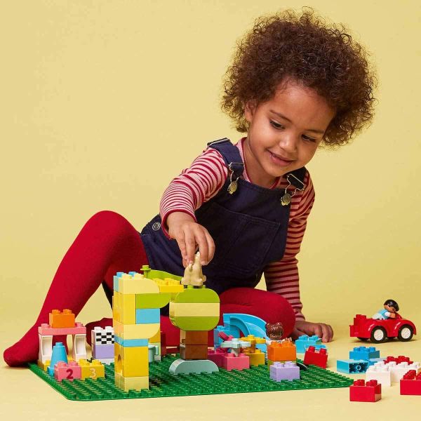 LEGO DUPLO Yeşil Yapım Plakası LDP-10980