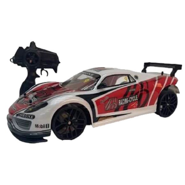 Uzaktan Kumandalı Araba Şarjlı High Speed Racing Drift-X VR-886 Kırmızı / Beyaz