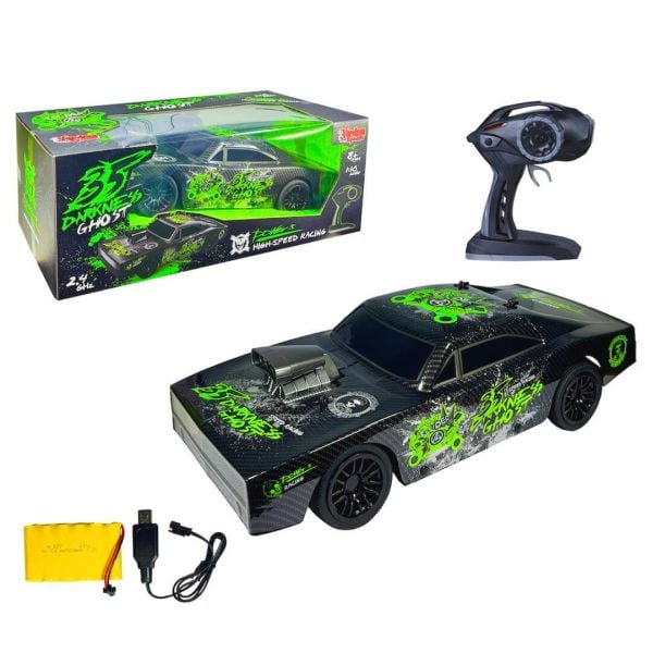 Uzaktan Kumandalı Şarjlı Canavar Araba 35 Darkness Ghost S8206