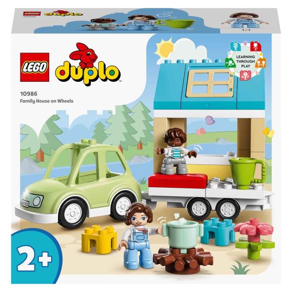LEGO DUPLO Kasabası Tekerlekli Aile Evi LDP-10986 Oyuncak Seti