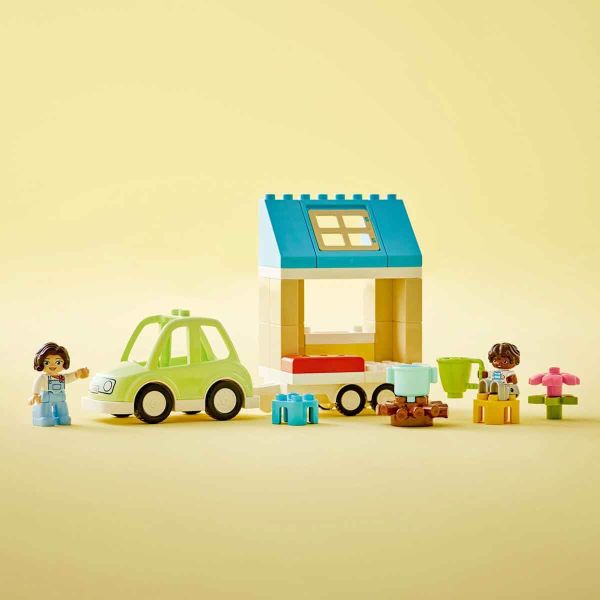 LEGO DUPLO Kasabası Tekerlekli Aile Evi LDP-10986 Oyuncak Seti