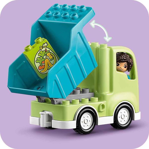 LEGO DUPLO Kasabası Geri Dönüşüm Kamyonu LDP-10987 Oyuncak Seti