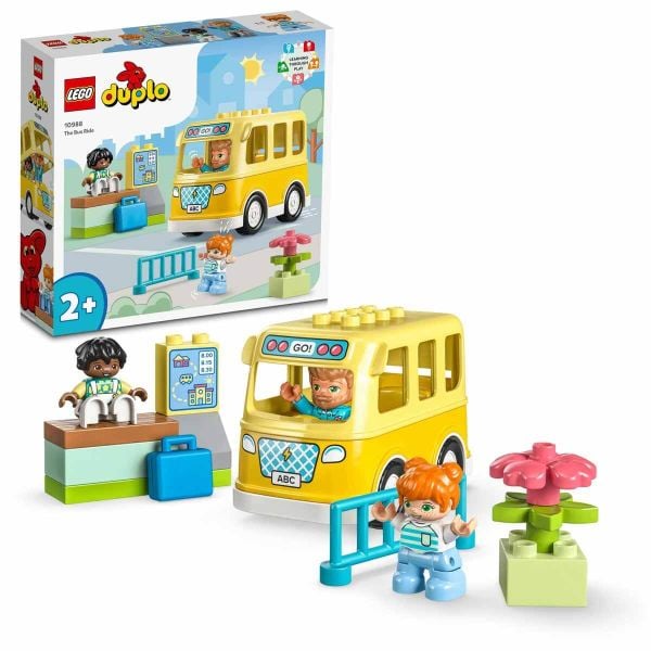 LEGO DUPLO Kasabası Otobüs Yolculuğu LDP-10988 Oyuncak Seti
