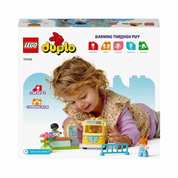 LEGO DUPLO Kasabası Otobüs Yolculuğu LDP-10988 Oyuncak Seti