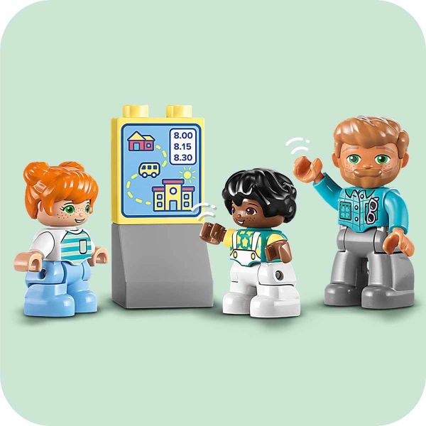 LEGO DUPLO Kasabası Otobüs Yolculuğu LDP-10988 Oyuncak Seti