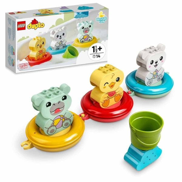 LEGO DUPLO İlk Banyo Zamanı Eğlencesi: Yüzen Hayvan Treni LDP-10965
