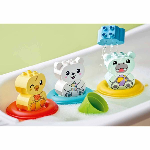 LEGO DUPLO İlk Banyo Zamanı Eğlencesi: Yüzen Hayvan Treni LDP-10965
