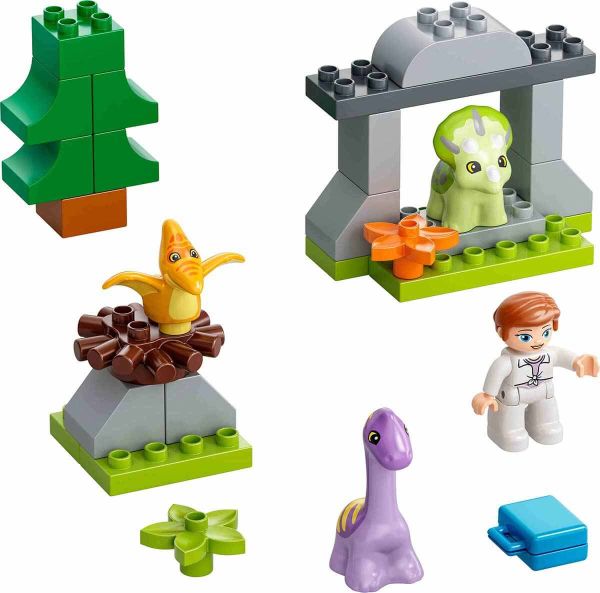 LEGO DUPLO Jurassic World Dinozor Yuvası LDP-10938 Oyuncak Seti